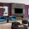 lounge area with fire place